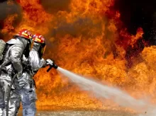 Zdroj firefighters, fire, firefighting