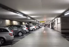 multi storey car park, parking spot, park level