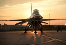 f-16 thunderbird, aircraft, aviation