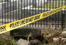 police line, yellow, crime
