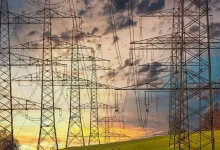 electricity, electricity pylons, power lines