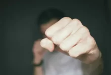 person holding persons hand