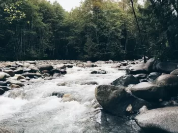 timelapse photo of river at daytime