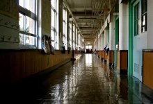 empty building hallway