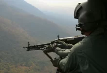 Aerial Photography of Person Holding Machine Gun during Daytime