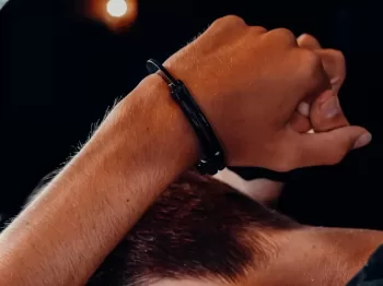 Hand of a Person with Handcuffs
