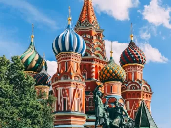 Saint Basil's Cathedral, Moscow, Russia