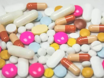assorted medication tables and capsules