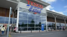 Prodejna Tesco.