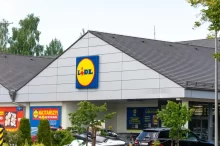 Obchod Lidl.