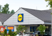 Obchod Lidl.