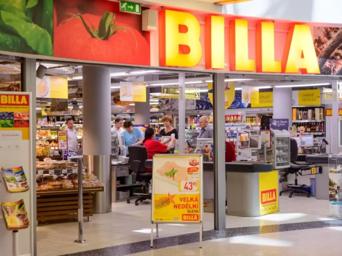 Supermarket Billa