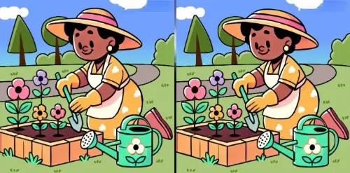 flowers-puzzle - Pravda24 Žena sází květiny