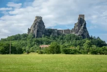 Hrad Trosky.