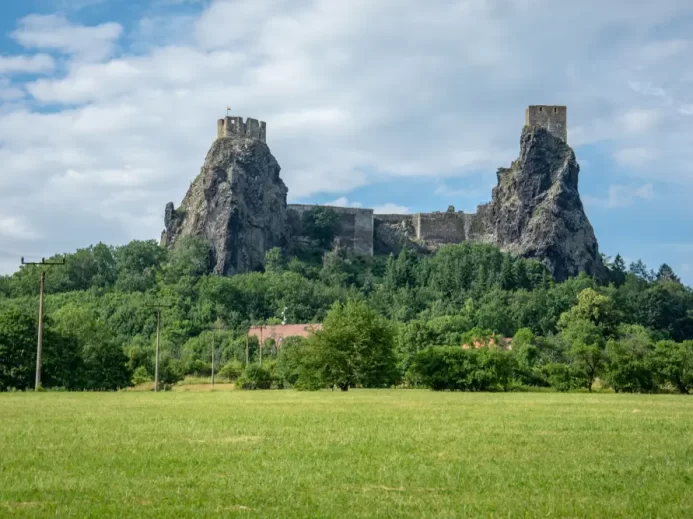 Hrad Trosky.