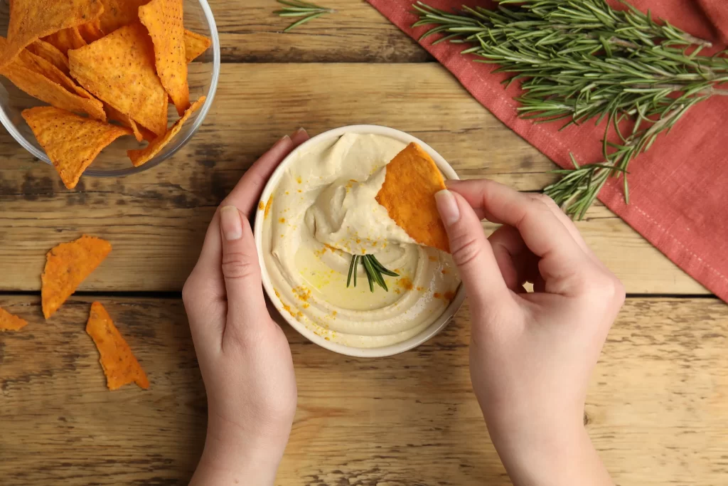 čočkový humus
