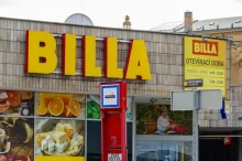 Prodejna Billa.