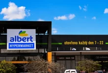 Prodejna Albert.