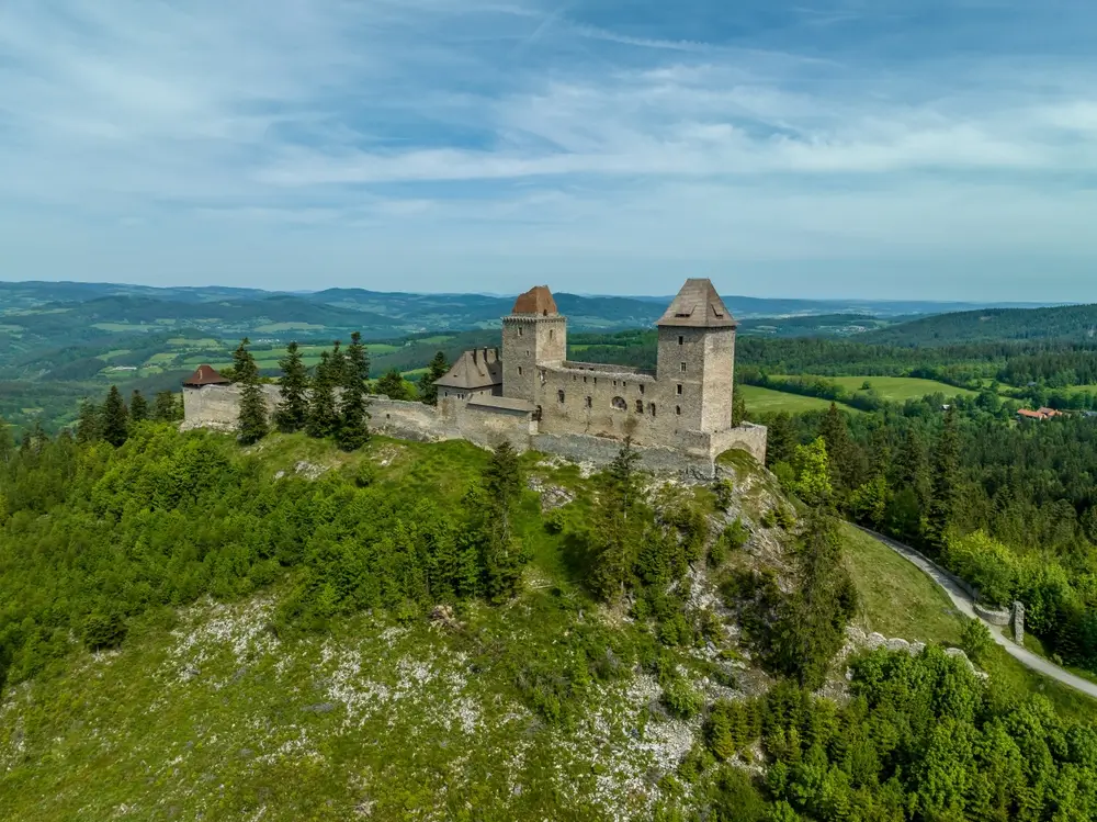 Hrad Kašperk. 