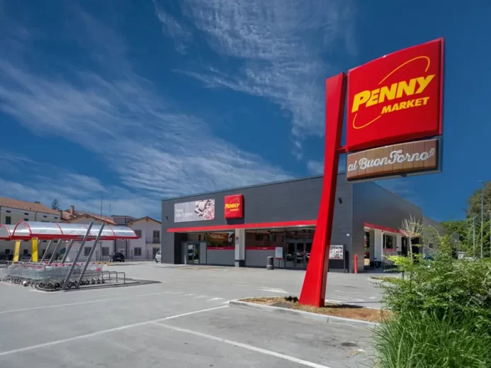 Prodejna Penny.