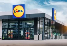Prodejna Lidl.
