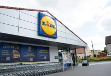 Prodejna Lidl.