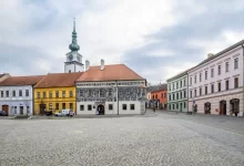 Karlovo náměstí v Třebíči.