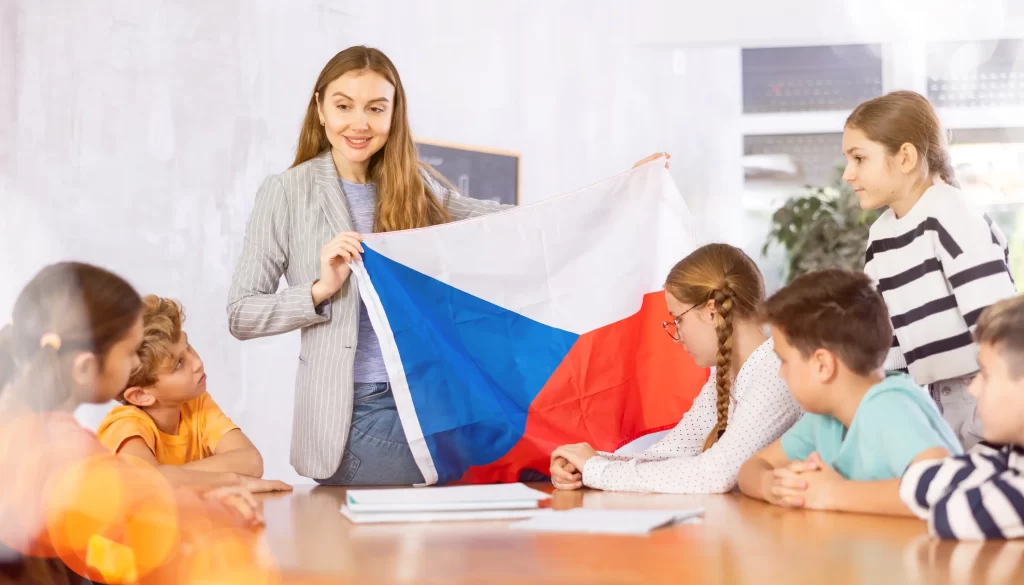 shutterstock_2372838695 - Pravda24 česká vlajka ve škole
