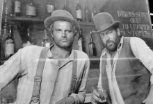 Bud Spencer a Terence Hill společně ve filmu.
