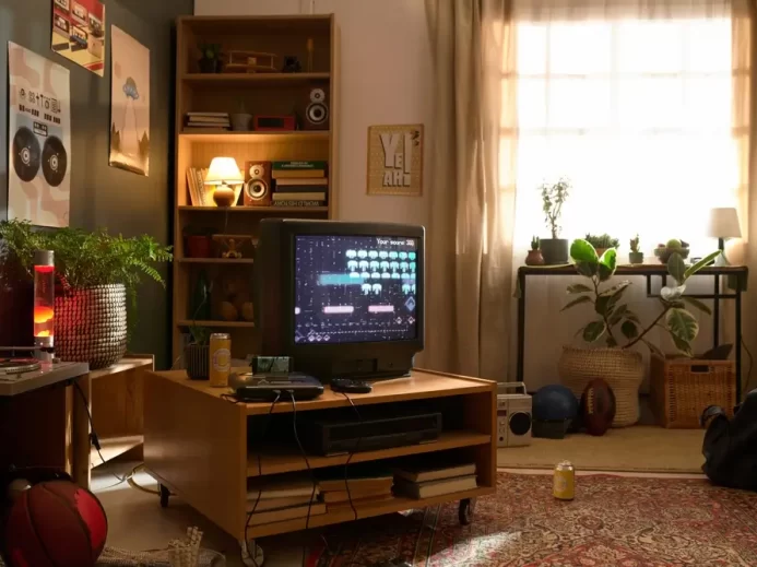 Retro domácnost.