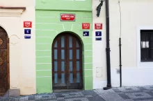 Nejmenší dům v Praze.