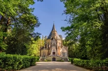 Schwarzenberská hrobka Třeboň Domanín