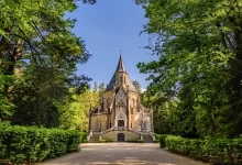 Schwarzenberská hrobka Třeboň Domanín