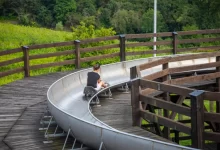 Bobová dráha jízda adrenalin