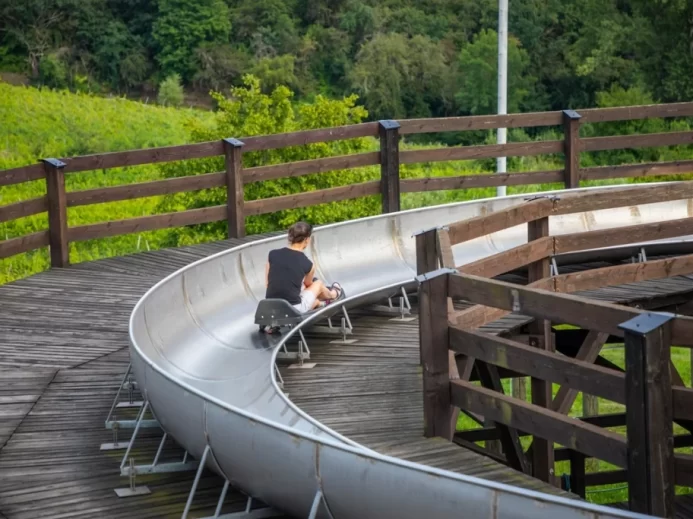 Bobová dráha jízda adrenalin