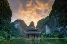 Příroda zátoka Ha Long Vietnam