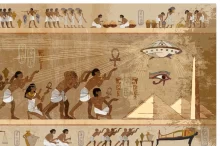 Starý Egypt. Paleokontaktní fresky. Mimozemšťané a Egypťané