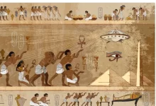Starý Egypt. Paleokontaktní fresky. Mimozemšťané a Egypťané