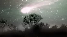 Tunguzský meteorit záblesk atmosféra