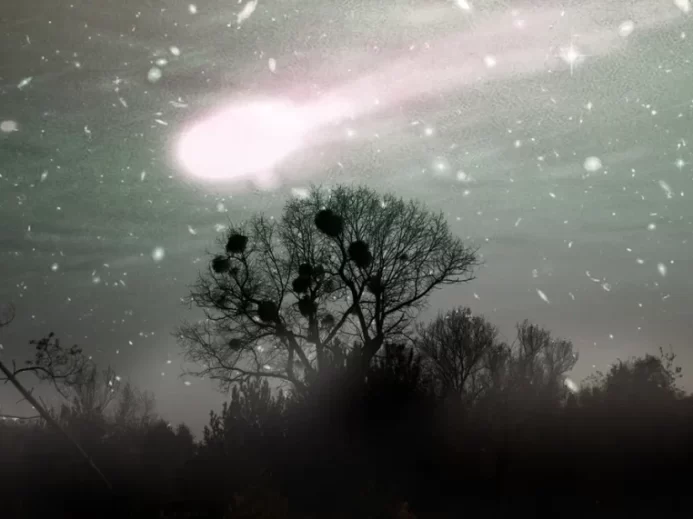 Tunguzský meteorit záblesk atmosféra
