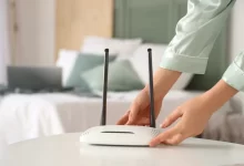 Internetové připojení wi-fi router
