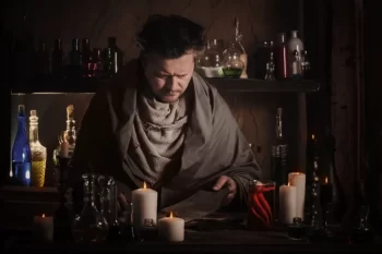 Bádající alchymista