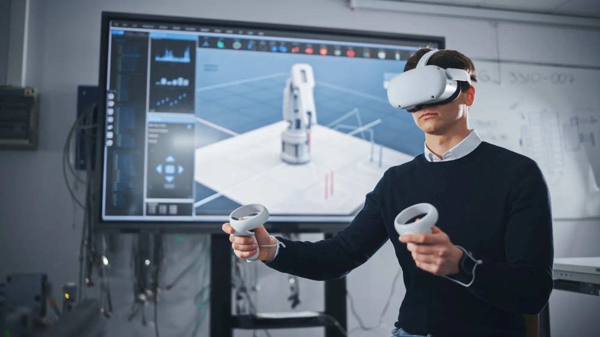 - Pravda24 Muž s VR brýlemi