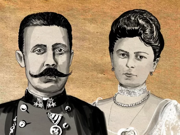 František Ferdinand d'Este manželka