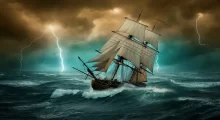 Mary Celeste loď moře