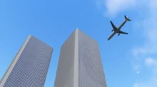 Letadlo při útoku na WTC v NY