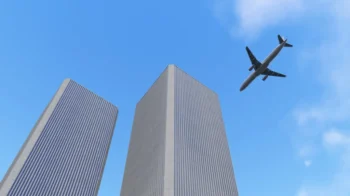 Letadlo při útoku na WTC v NY