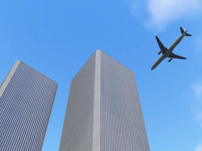 Letadlo při útoku na WTC v NY