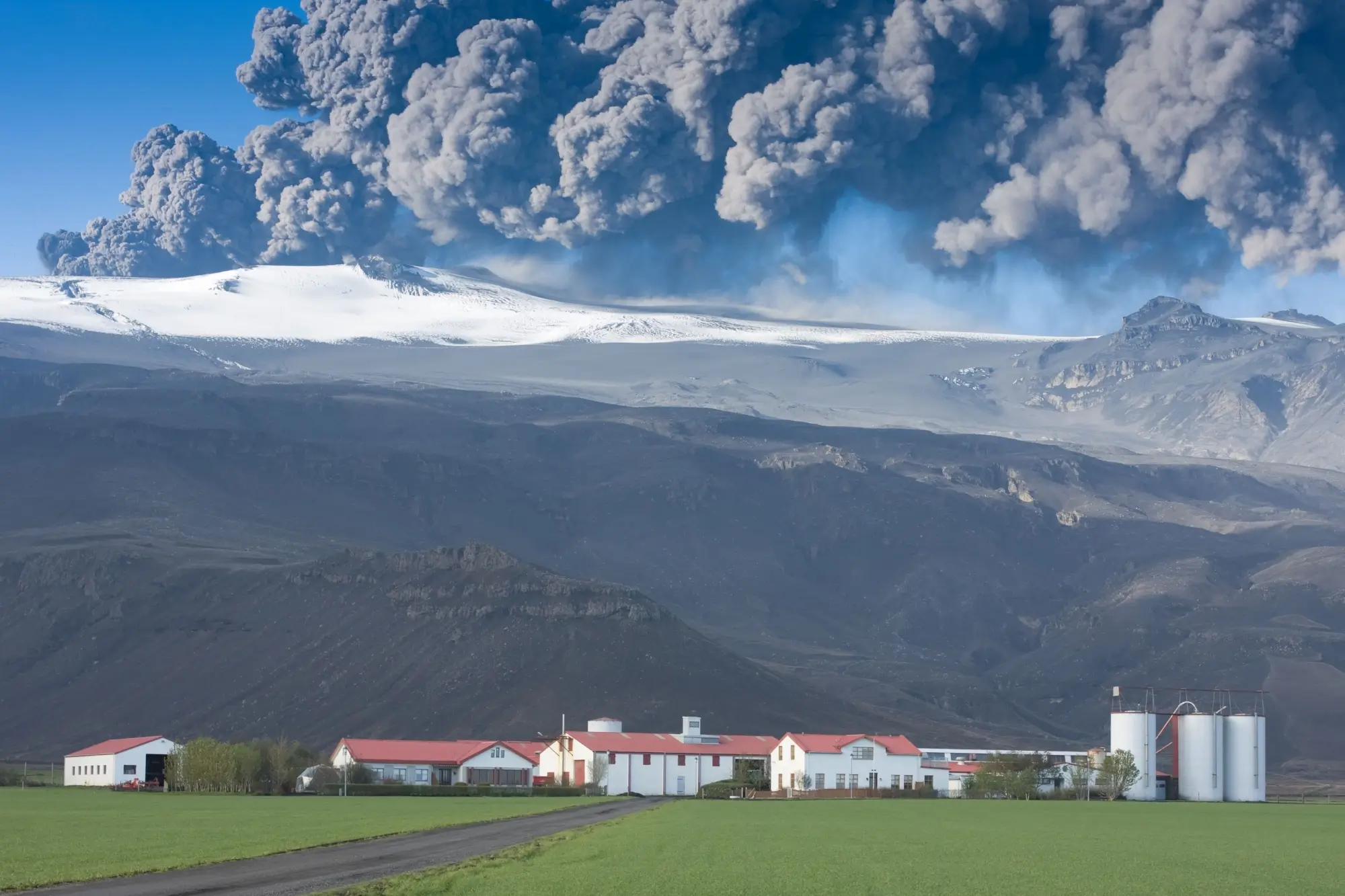 Sopka Eyjafjallajökull