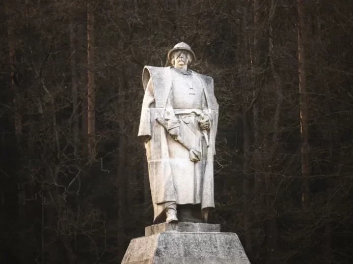Jan Žižka z Trocnova socha